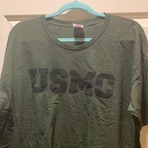 USMC branded shirt